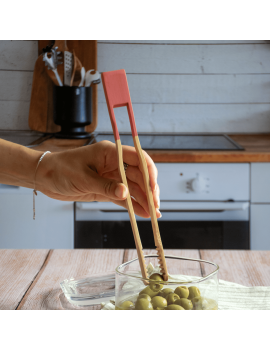 Pince attrape-tout en bamboo 24 cm PEBBLY
