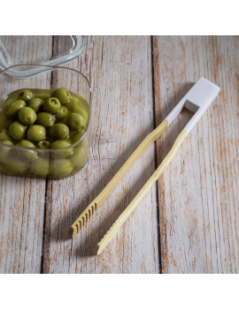 Pince attrape-tout en bamboo 24 cm PEBBLY