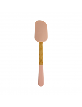 Spatule silicone manche Bambou 25 cm PEBBLY