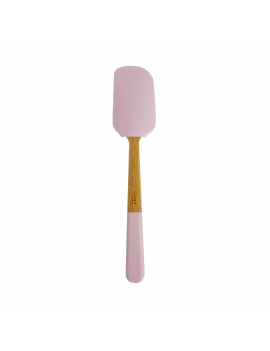 Spatule silicone manche Bambou 25 cm PEBBLY