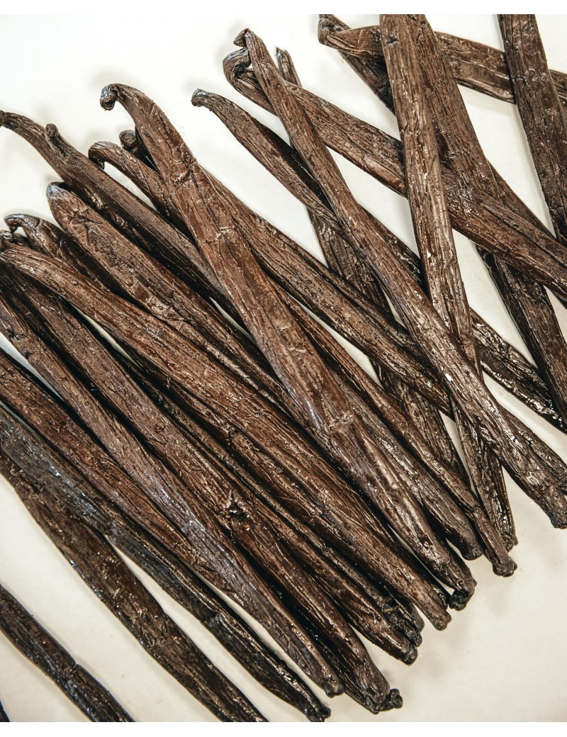Gousses de vanille Tahiti Ile de Raitea +14 cm Grade A Planifolia AUTHENTIC PRODUCTS