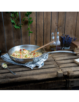 Sauteuse bombée Castel'Pro® Fixe induction CRISTEL