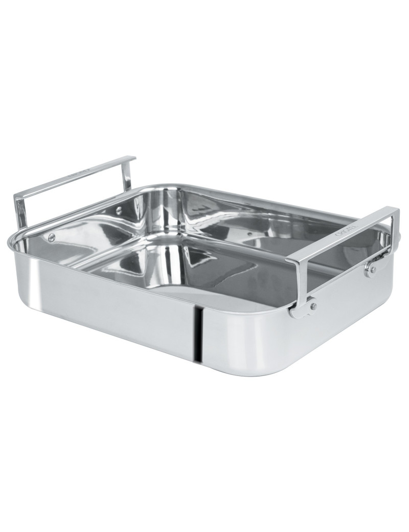 Plat à four 3-ply roaster sans rack ni thermotmètre CRISTEL