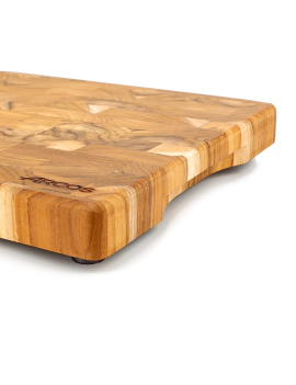 Planche à découper en bois debout teck ARCOS