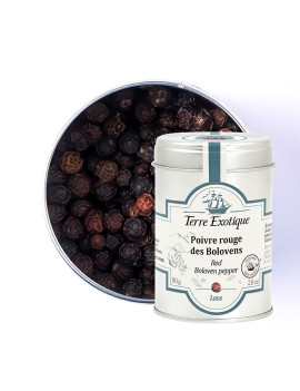 Poivre rouge des Bolovens 80 g