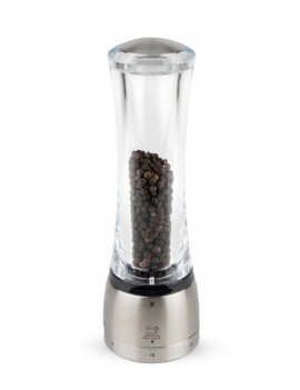 Daman Moulin à poivre manuel en acryl et inox u'select 21 cm - Peugeot