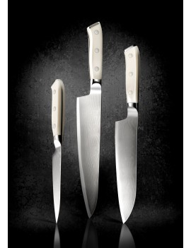 Série couteaux DAMAS 67 Deglon
