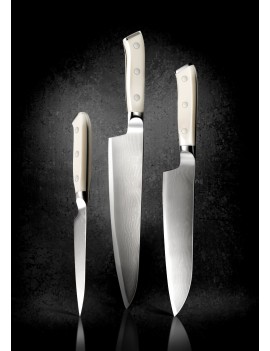 Couteau santoku 18 cm Damas 67 DEGLON