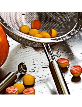 Cuillère à pomme parisienne tout inox RÖSLE 
