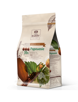 Papouasie lait 35% Chocolat de couverture CACAO BARRY