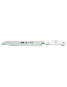 Couteau à pain Riviera blanc 200mm