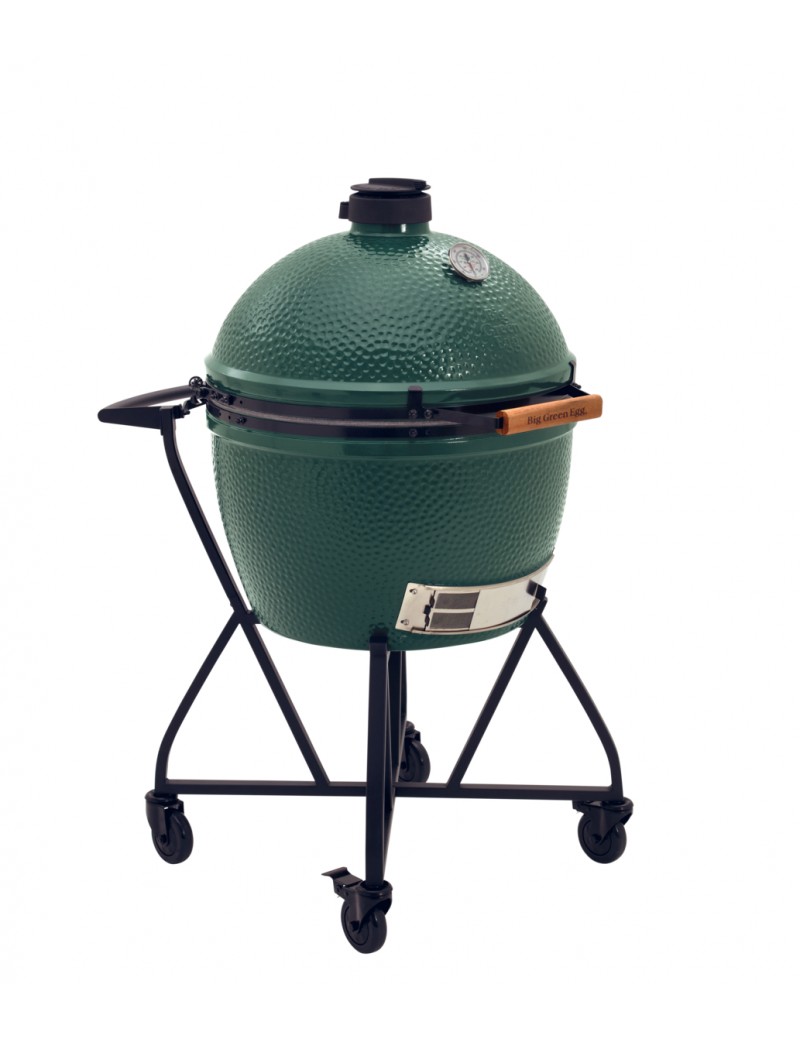 Kamado XL-EGG  Pack Start avec chariot à roulettes BIG GREEN EGG