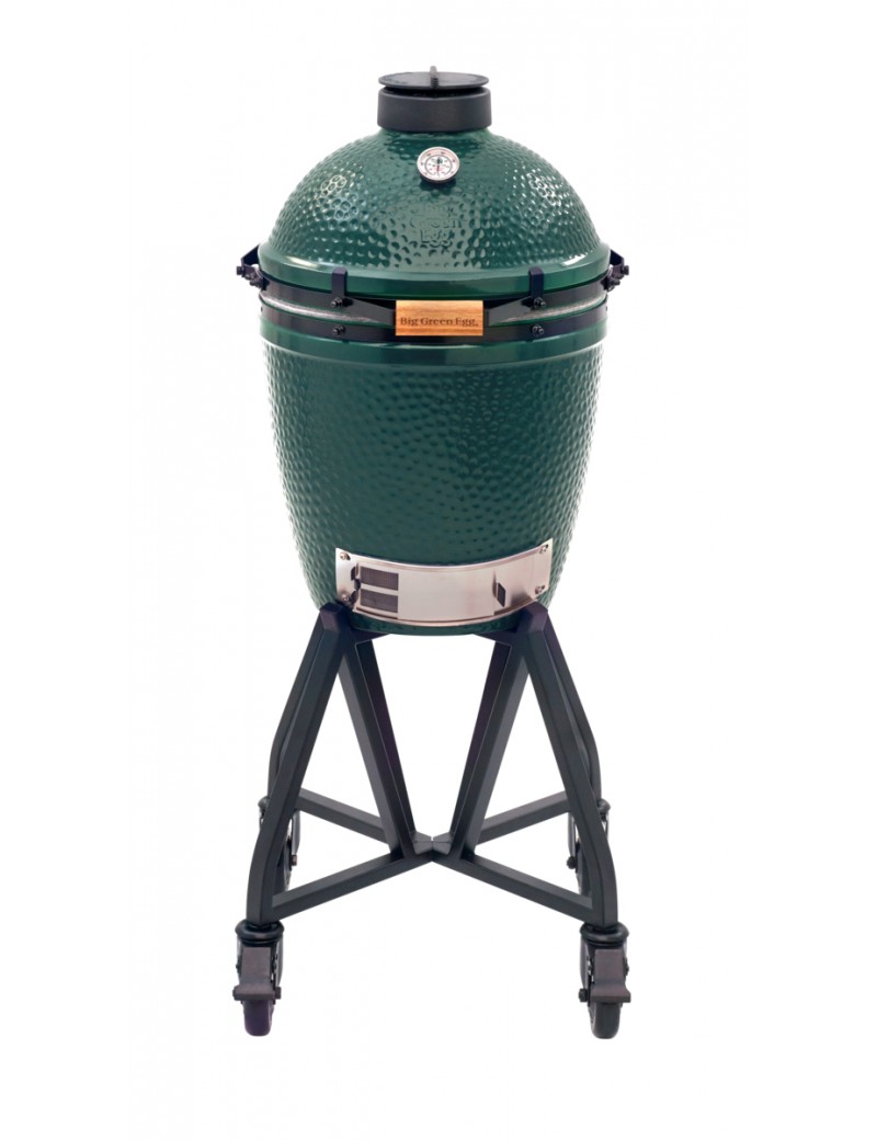 Kamado MEDIUM - Pack Start avec chariot à roulettes BIG GREEN EGG