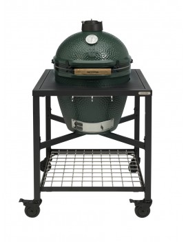 Kamado LARGE - Ensemble Egg + Table modulaire BIG GREEN EGG