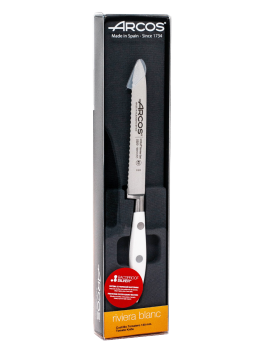 Couteau à tomate Riviera blanc 130mm