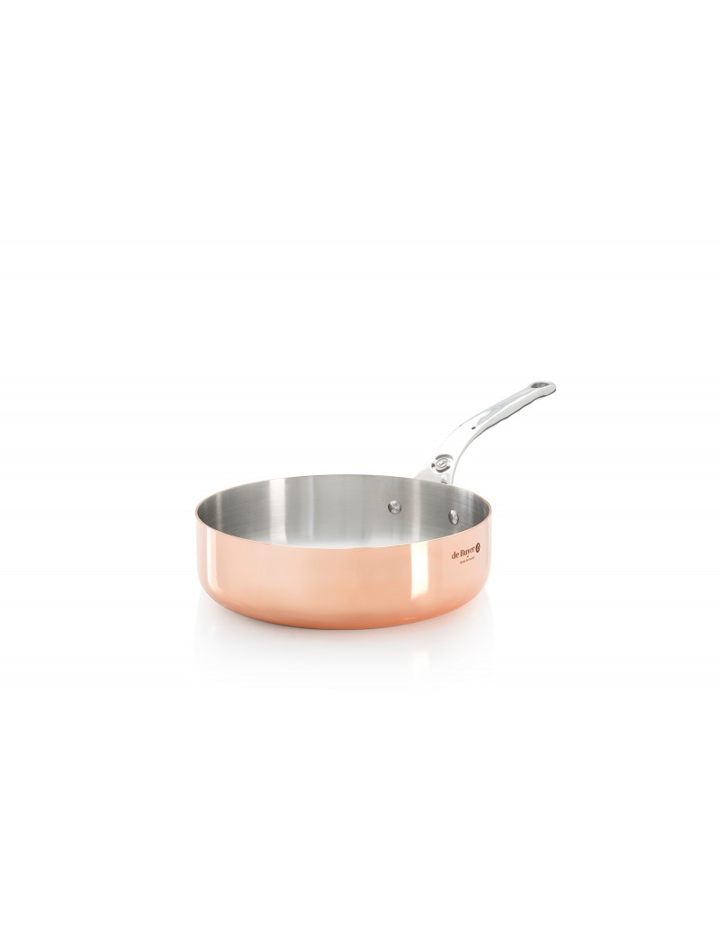 Casserole inox induction Primary 24cm De Buyer - Ustensiles Pro