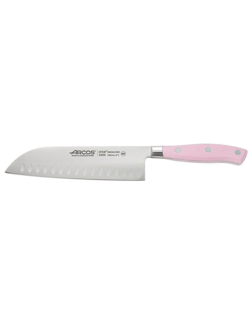 Couteau santoku Riviera rose 180mm