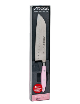 Couteau santoku Riviera rose 180mm