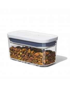 Boîte de conservation POP rectangulaire étroite 16 x 8 cm