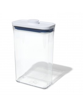 Boîte de conservation POP rectangulaire étroite 16 x 8 cm