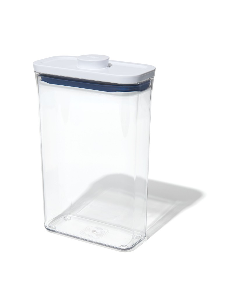 Boîte de conservation POP rectangulaire étroite 16 x 8 cm