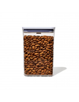 Boîte de conservation POP rectangulaire étroite 16 x 8 cm