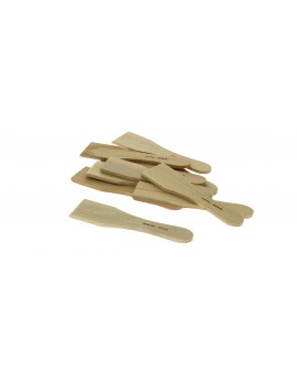 10 mini spatules à raclette ou blinis en bois d'hêtre 14cm DE BUYER INDUSTRIES