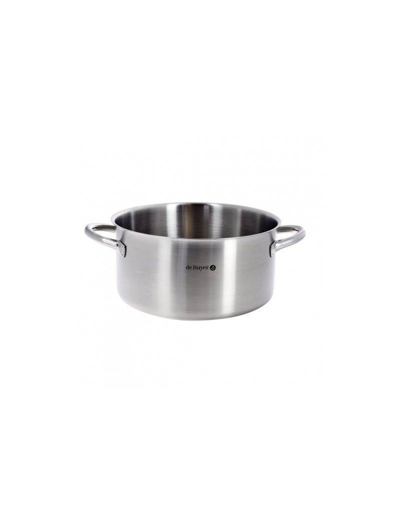 Poêle à frire en inox PRIM'APPETY, acier inox, Poêles rondes, ø 20cm - De  Buyer