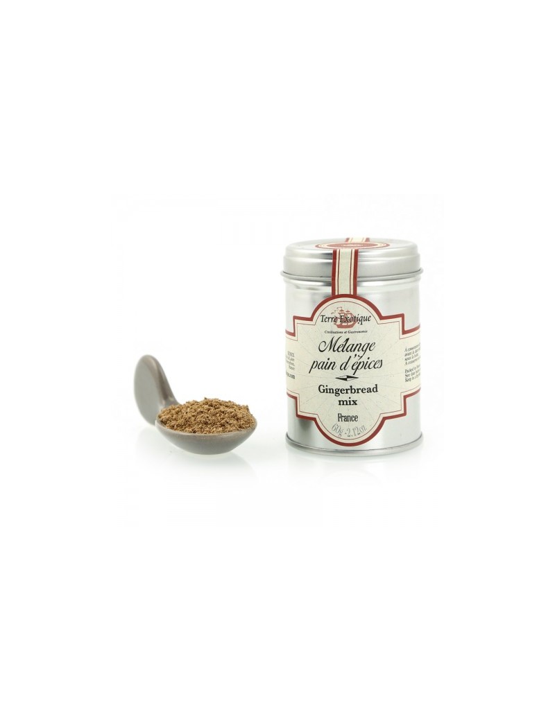 Assemblage pour pain d'épices 60 g TERRE EXOTIQUE Assemblage pour pain d'épices 60 g TERRE EXOTIQUE