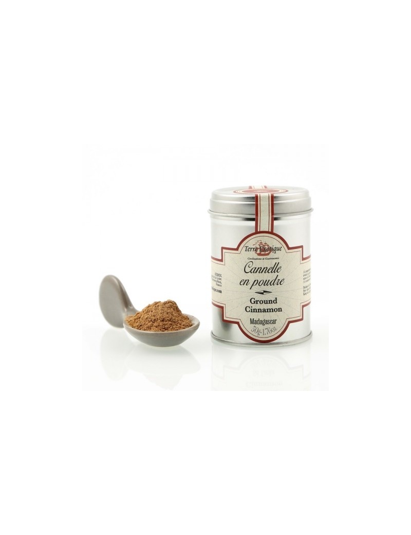 Cannelle de Ceylan en poudre 60 g TERRE EXOTIQUE
