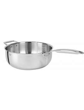 Casserole saucier Castel'Pro® Fixe induction CRISTEL