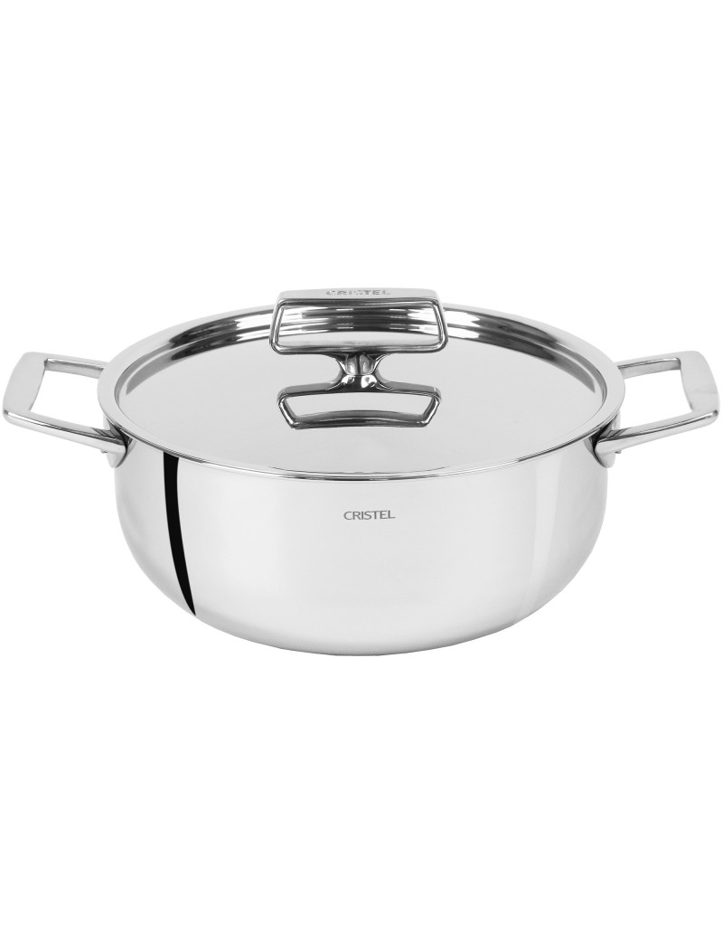 Poêle Inox Mutine Ø 24 cm Amovible - Cristel - Appareil des Chefs