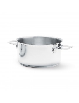 Lot de 3 casseroles amovibles tout inox Twisty 16 à 20 cm DE BUYER INDUSTRIES