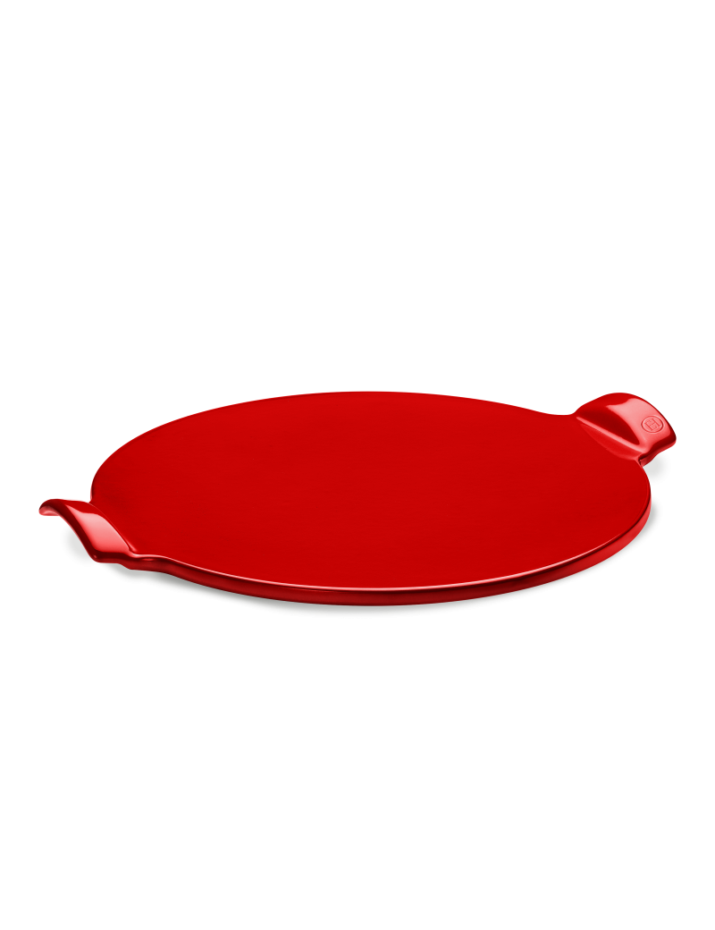 Coffret Pizza stone lisse Rouge Grand Cru 37 cm en céramique EMILE HENRY Coffret Pizza stone lisse Rouge Grand Cru 37 cm en céramique EMILE HENRY