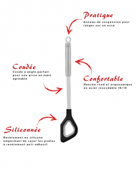 Cuillère de cuisine silicone RÖSLE 