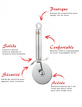 Roulette à pizza 7 cm RÖSLE 