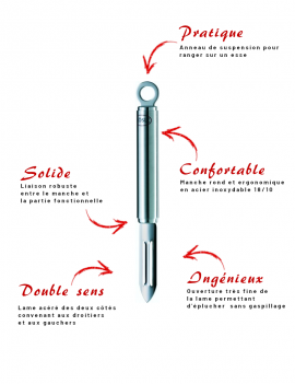 Eplucheur économique 19 cm RÖSLE 