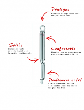 Eplucheur à tomates et à kiwis RÖSLE 