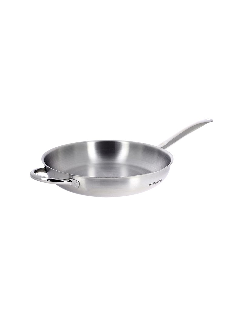 Poêle ronde tout inox  PRIM APPETY DE BUYER INDUSTRIES