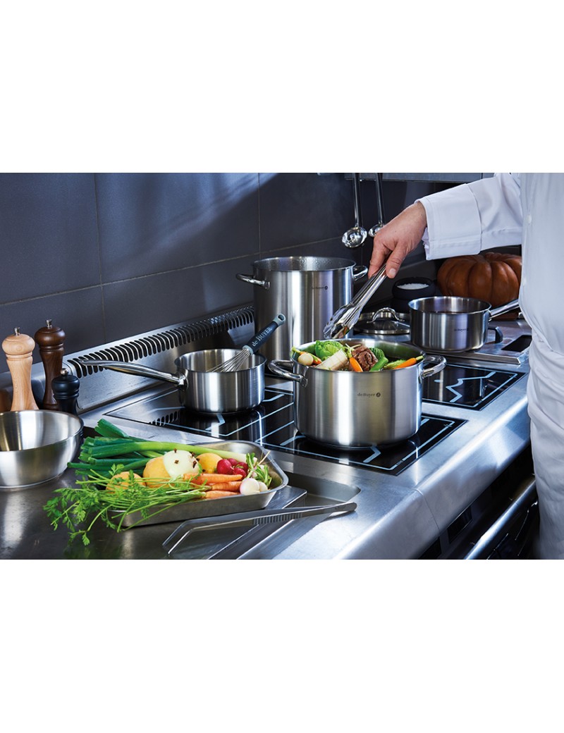 DE BUYER 3501.20 - Casseruola Prim'Appety In Acciaio Inox, Diametro 20 Cm, Adatta A Tutti I Fuochi