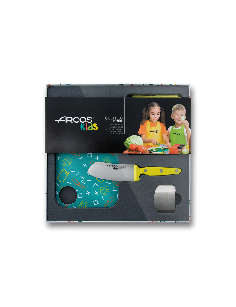 Coffret enfant 4 pièces Jaune Arcos