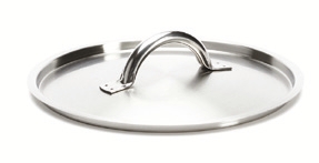 Couvercle bombé en inox brossé Prim'appety et Alchimy