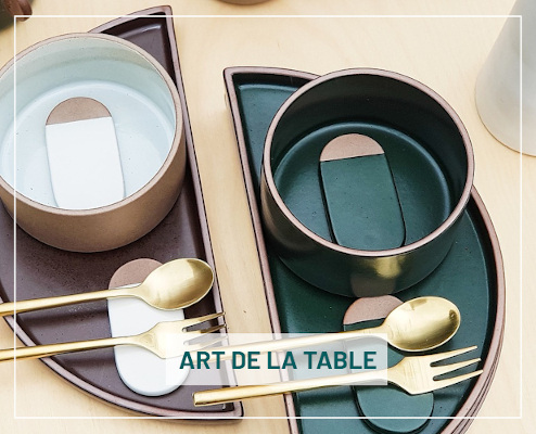 Accédez à notre univers de l'art de la table