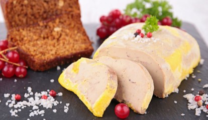 Foie gras cuit au sel