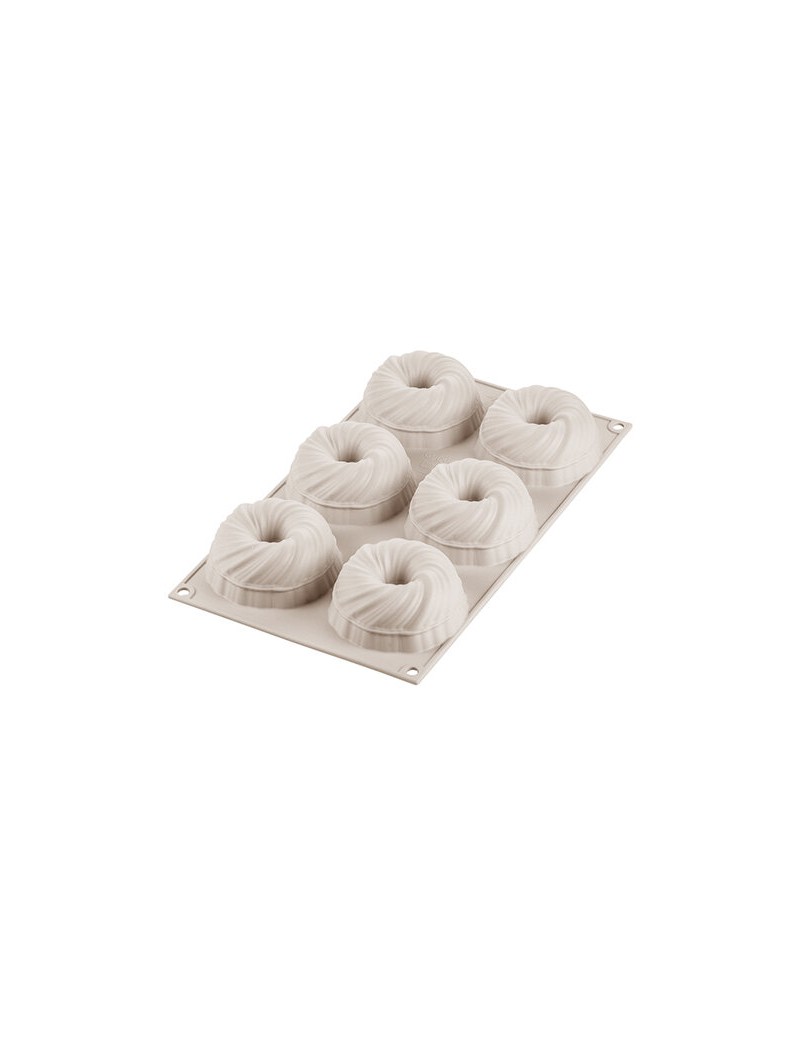 Moule silicone Mini Intreccio pour 6 créations SILIKOMART