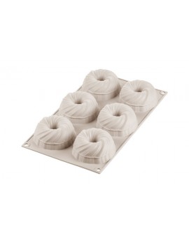 Moule silicone Mini Intreccio pour 6 créations SILIKOMART