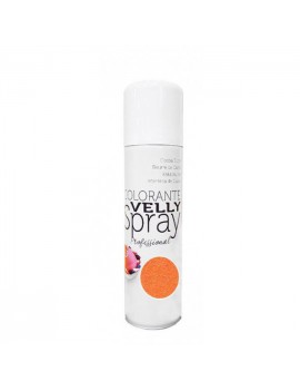Colorant Orange spray Velly effet velours 250ml SOLCHIM FOOD