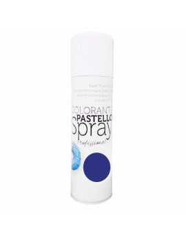 Colorant Bleu nuit spray Pastello effet pastel 250ml Azo Free SOLCHIM FOOD