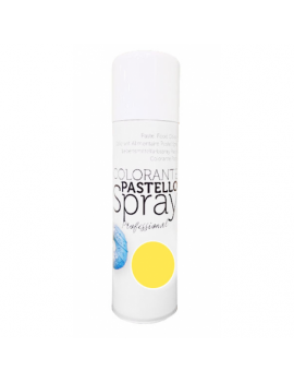 Colorant Jaune spray Pastello effet pastel 250ml Azo Free SOLCHIM FOOD