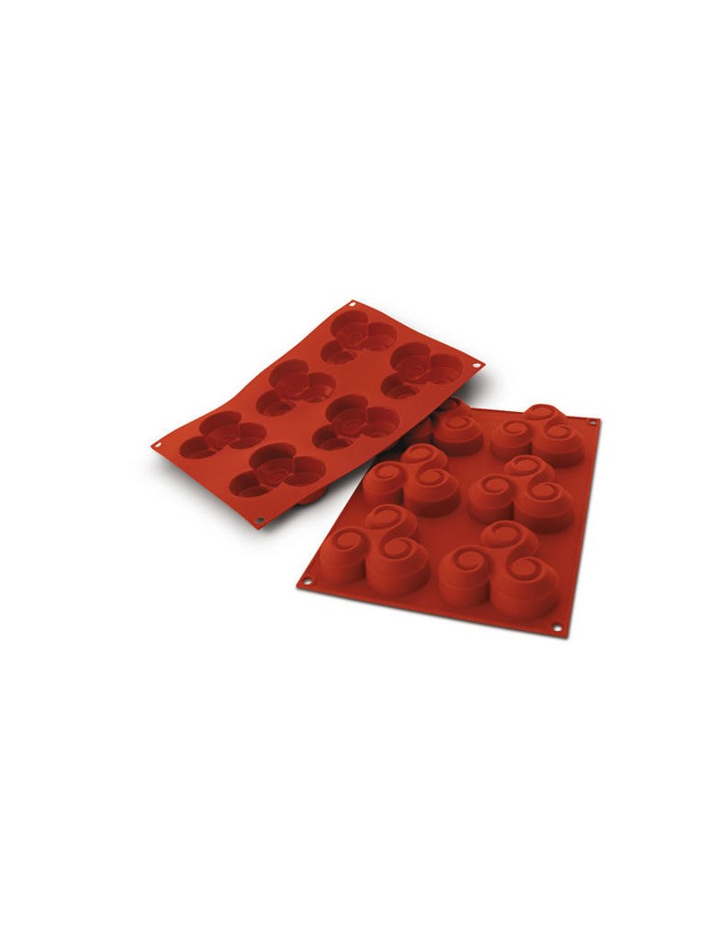 Moule Silicone Triskell pour 6 créations SILIKOMART